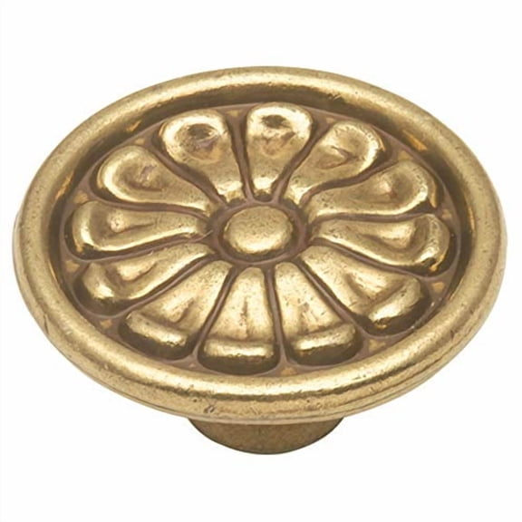 Hickory Hardware P201-LP 1-5/8-Inch Manor House Cabinet Knob, Lancaster Hand Polished (4)