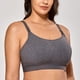 thumbnail image 3 of Sostén Gratlin para Mujer Talla Grande de Algodón para Lactancia Deportiva Carbón Talla L, 3 of 6
