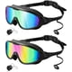 thumbnail image 1 of Gafas wim, paquete de 2, gafas de natación antivaho y UV de visión amplia para adultos, gafas de natación sin fugas para hombres, mujeres y jóvenes, 1 of 5