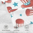 thumbnail image 4 of GZHJMY 4th of July Hat Star Hand Towel Cotton Soft Absorbent Bath Hand Towels Decor, Multipurpose for Kitchen, Hotel, Spa, Yoga, Gym, Set of 2, 4 of 7