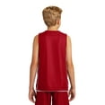thumbnail image 2 of Sport-Tek Youth PosiCharge Mesh Reversible Sleeveless Tee-L (True Red), 2 of 6