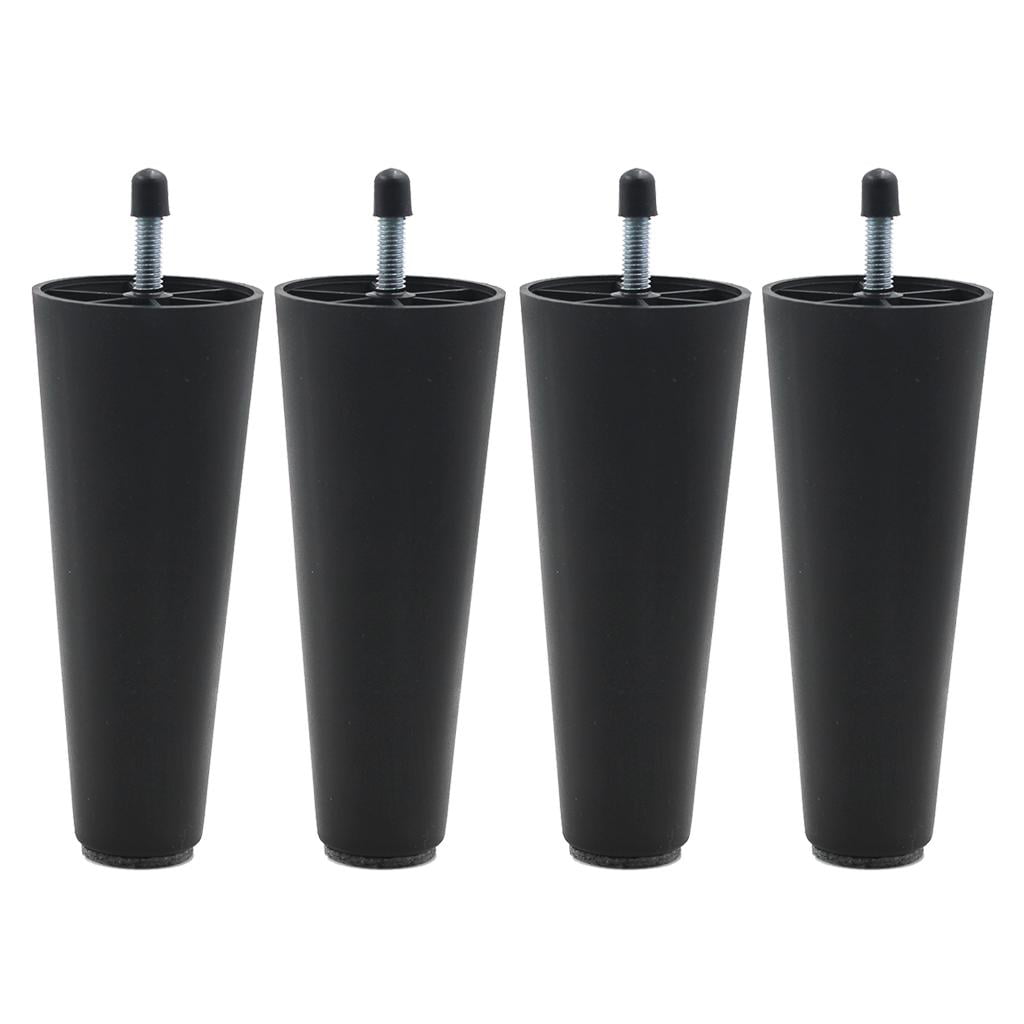 4pcs 150mm Legs Tapered Replacement Sofa Legs Couch Feet Replacement