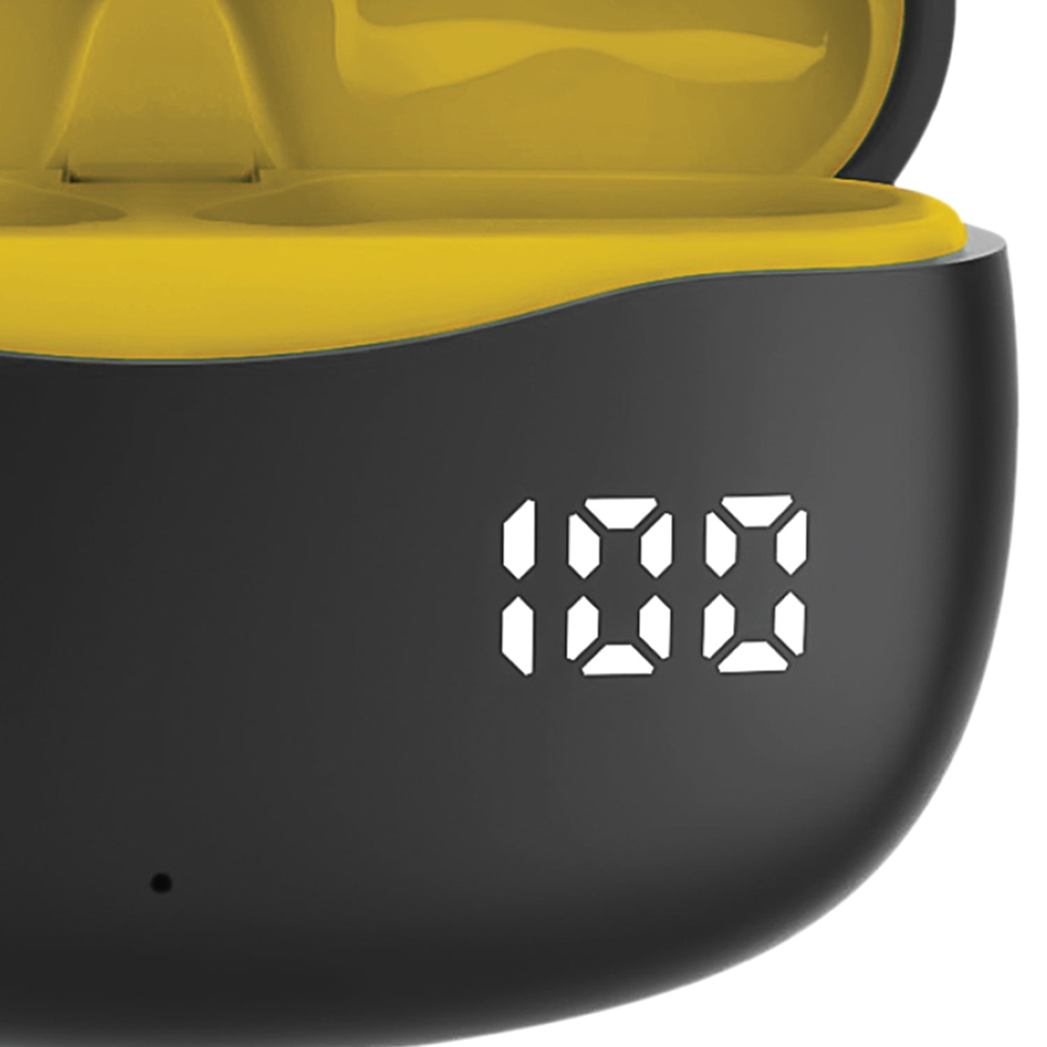 STUDIO PRO by FISHER Active Pro Bluetooth Earphones with Charging Case, Yellow, STW290A