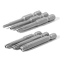thumbnail image 2 of 12PCS Steel Tamper Proof Security Drill Bit Set Torx Screwdriver Flat Head 1/4" Hex, 2 of 15
