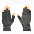 thumbnail image 2 of Compression Craft Arthritis Hands Gloves Fingerless Pressure Joint Relief for Quilting Sewing Typing Household Duties, 2 of 8