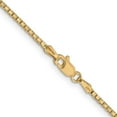 thumbnail image 4 of Auriga Fine Jewelry 14K Yellow Gold 1.5mm Box Chain Necklace 16 inch for Women, 4 of 6