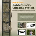 thumbnail image 2 of Muddy Quick Step XL Climbing Steps, Deer Hunting Accessories for Tree Stand, 2 of 7