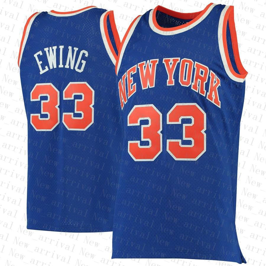 Men's #4 Derrick Rose New York Knicks Jersey 75th Anniversary