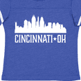 thumbnail image 4 of Inktastic Cincinnati Ohio Skyline City Silhouette Boys or Girls Toddler T-Shirt, 4 of 5