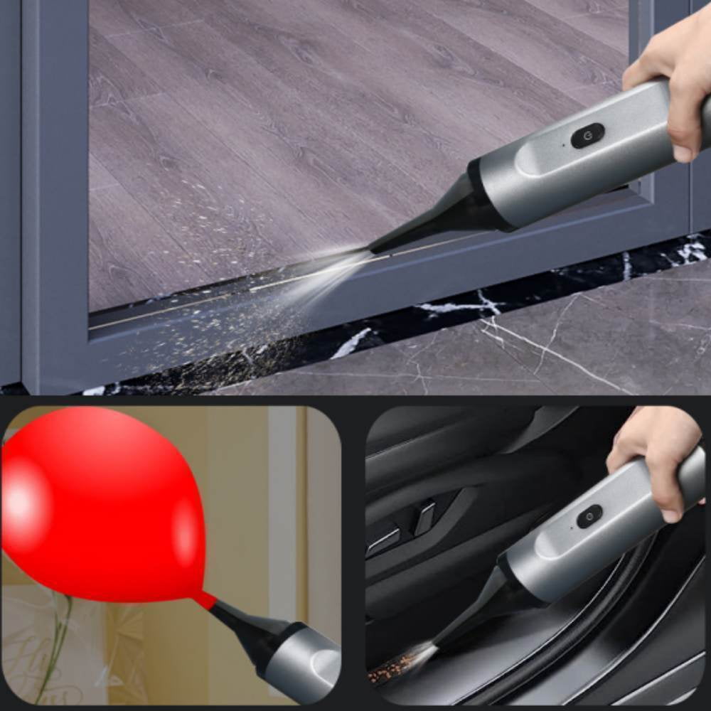 15000Pa Strong  Handheld Vacuum for Quick Cleaning,Protable Car Vacuum Cleaner,, Hand Held Vacuuming Cordless Rechargeable for Car Home and Office