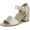 Gold Metal, variant on Women's Chardonnay Sandal Bodega Blue Suede 11M