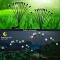 thumbnail image 5 of TOANEL Solar Garden Lights 2 Pack 10 LED Starburst Swaying Lights Firefly Lights Outdoor Waterproof String Light for Lawn Garden Patio Decor(Warm), 5 of 13