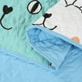 thumbnail image 4 of 3 PCS Cat Theme Quilt Bedspread Set Lightweight Bedding Set for Bedroom Decor, 4 of 10
