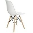 thumbnail image 3 of Modern Dining Chair Mid Century Modern DSW Chair, Shell Lounge Plastic Chair, 3 of 11