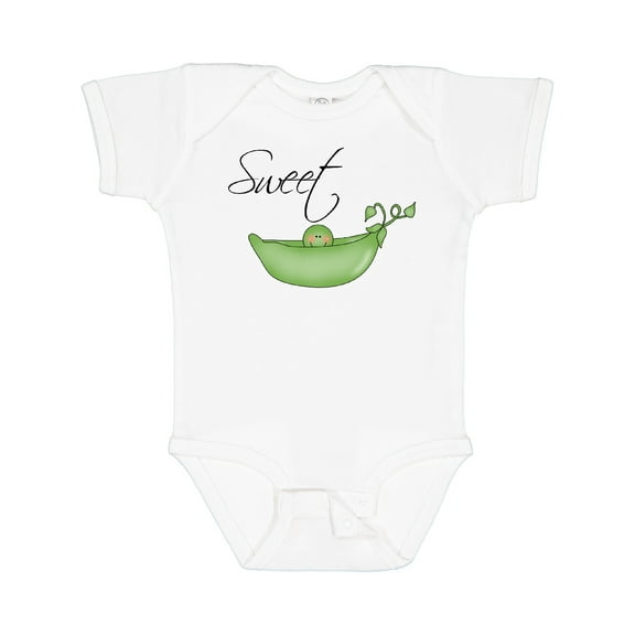 Inktastic Sweet Pea Girls Baby Bodysuit