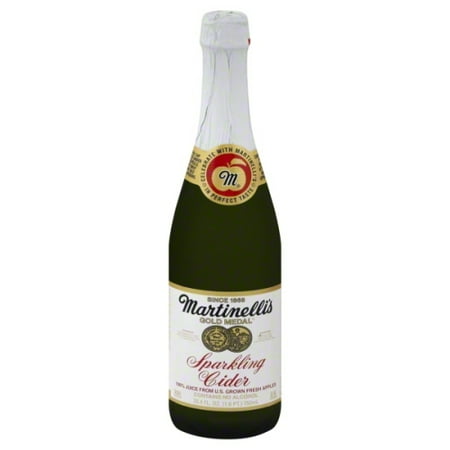 Martinelli's Gold Medal Sparkling 100% Juice, Cider, 25.4 Fl Oz, 1 Count