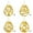 B 3V9, variant on Wuztai 12-Count Gold Acrylic Flat Ball Ornaments 2mm Thick, Double-Sided Christmas Tree Decor with Geometric Patterns, Festive Hanging Ornaments for Xmas Display