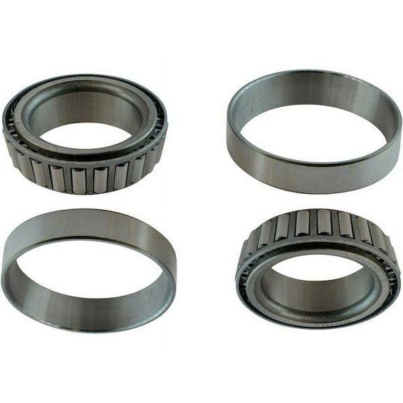 Front Inner Wheel Bearing Set 2 Piece - Compatible with 2003 - 2014 Ford E-450 Super Duty 2004 2005 2006 2007 2008 2009 2010 2011 2012 2013