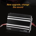 thumbnail image 4 of 200W×4 Channel Class AB Car Audio Amplifier - 4-16Ω Impedance, 5800W Max Power, Pure Aluminum Heat Sink Shell, Multiple Safeguards (Short Circuit, Overheat Protection), Sturdy Multi-Layer PCB Board, 4 of 6