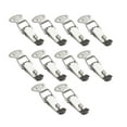 thumbnail image 3 of simhoa 10 Pieces Spring Loaded Toggle Latch Hasp Locks latches for Cabinet Case Box with Padlock Hole, 3 of 8