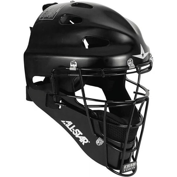 All Star Youth Players Series MVP Catchers Helmet Black Youth