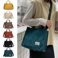 thumbnail image 3 of Stylago Mini Canvas Crossbody Bags for Women Casual Button Tote Shoulder Purses College Students Handbags for Ladies Shopping Brown, 3 of 4