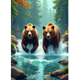 thumbnail image 4 of Forest Themed Tribal Pattern Banner with Bear Element Party Decorations Backdrop Background for Wilderness Themed Parties Camping Events Rustic Gatherings and Nature Inspired Celebrations, 4 of 8