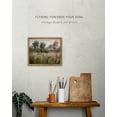 thumbnail image 5 of Drsoum Landscape Wall Art Vintage Classical Wilderness Painting Hallway Decor - 8x10inNatural Framed, 5 of 5