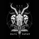thumbnail image 2 of Sudadera con Capucha y Cierre Kingmonster Satanic Altar Kingmonster Estampado, 2 of 3