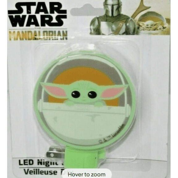 Disney Star Wars The Mandalorian Baby Yoda LED Night Light