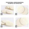 thumbnail image 2 of CUITING 12pcs Exfoliating Loofah Face Pads Natural Facial Cleansing Sponges For Smooth And Radiant Skin Reusable And Washable Face Scrubbers For Deep Clean And Makeup Removal, 2 of 7