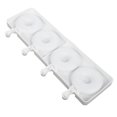 thumbnail image 4 of Creative Doughnut Designed Popsicles Mold Ice Cream Making Mold (White), 4 of 4