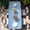 White LightBLue BLue, variant on Christmas Table Cloths for 4 Foot Rectangle Tables, Snowflakes Xmas Blue Winter Minimalist Patio Waterproof Elastic Fitted Tablecloths, Washable Rectangular Table Cover for Camping