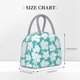 thumbnail image 2 of Disketp Vintage Floral Bolsa Térmica para Almuerzo, Lonchera con Abertura Amplia y Gran Capacidad, Organizador Reutilizable para Mujeres, Hombres y Adultos, 2 of 6