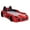 Red, variant on Furniture of America Sonet Plastic Twin Race Car Bed with LED Light in Red