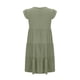 thumbnail image 4 of Puntoco Vestido De Manga Corta De Verano De Color Sólido Para Mujer Verde S,Regalos Para Mujer Joven, 4 of 9