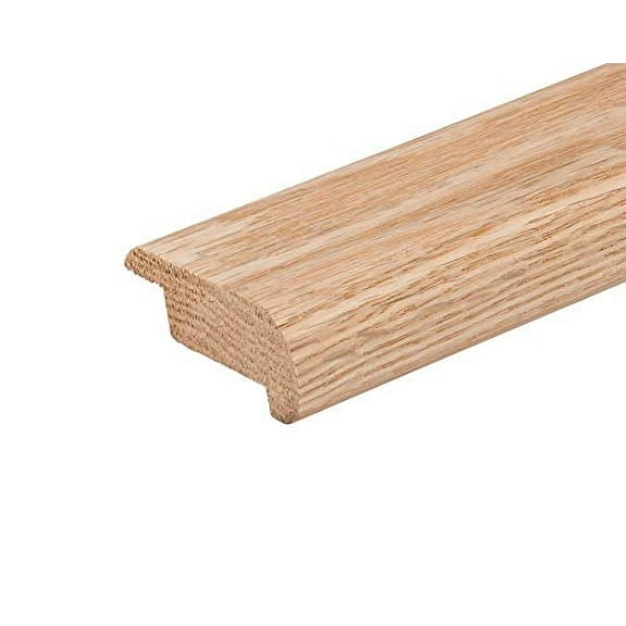 3/8" Overlap Stair Nosing Unfinished Red Oak (3 FT Long)
