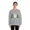 thumbnail image 4 of Badminton Christmas Tree Sweatshirt, Gift for Badminton Lover, 4 of 4