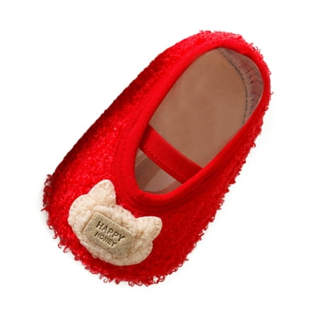 

Kids And Cute Warm Shoes Indoor Floor Socks Non Slip Fashion Shoes Breathable Cartoon Warm Shoes
