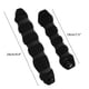 thumbnail image 2 of Seitruly Máquina para hacer moños en el pelo Esponja de dona sintética DIY Banda para la cabeza Anillo de bola Herramientas de peinado de Cuidado del cabello Negro, 2 of 6