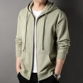 thumbnail image 4 of Men's Autumn 350g Heavyweight Loose Zipper Hoodie Long Sleeve Jacket, 4 of 6
