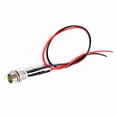 thumbnail image 1 of Bombillas De Luz Indicadora LED Para Coche, 4 Unidades, 12 V, 0.315 In, Panel LED, Luz De Advertencia Para Tablero Piloto, Lámpara Indicadora Para Coches, Furgonetas, 1 of 7