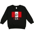 thumbnail image 2 of Inktastic Peruvian Soccer Toddler Sweatshirt, 2 of 4