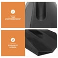 thumbnail image 3 of OUNONA Black Bike Trainer Stand with Non Slip Base for Stable Indoor Cycling Training, 3 of 8
