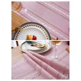 thumbnail image 4 of CSChome Table Runner Farmhouse Style And Linen Table Runner for Wedding Dining Decor Handwoven Retro Table Flag with Tassel, 4 of 6