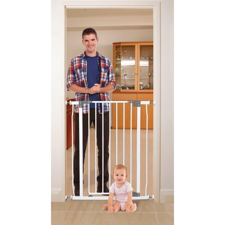 - Liberty Tall Auto Close Stay Open Gate - White