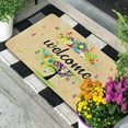 thumbnail image 2 of Nutksea - Summer Welcome Front Doormat, Colorful Floral Tree Decor Floor Mat Rubber Non-Slip Reusable Entrance Door Mat Gift Indoor Decoration Supplies Home Decor Outdoor Mats 17\u201dx 30"\u2026, 2 of 5