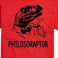 thumbnail image 3 of Instant Message - Philosoraptor - Men's Short Sleeve Graphic T-Shirt, 3 of 6