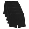 thumbnail image 2 of Shorts de Roue pour Filles et Tout-Petits, Noir, 12-18 Mois, 2 of 2