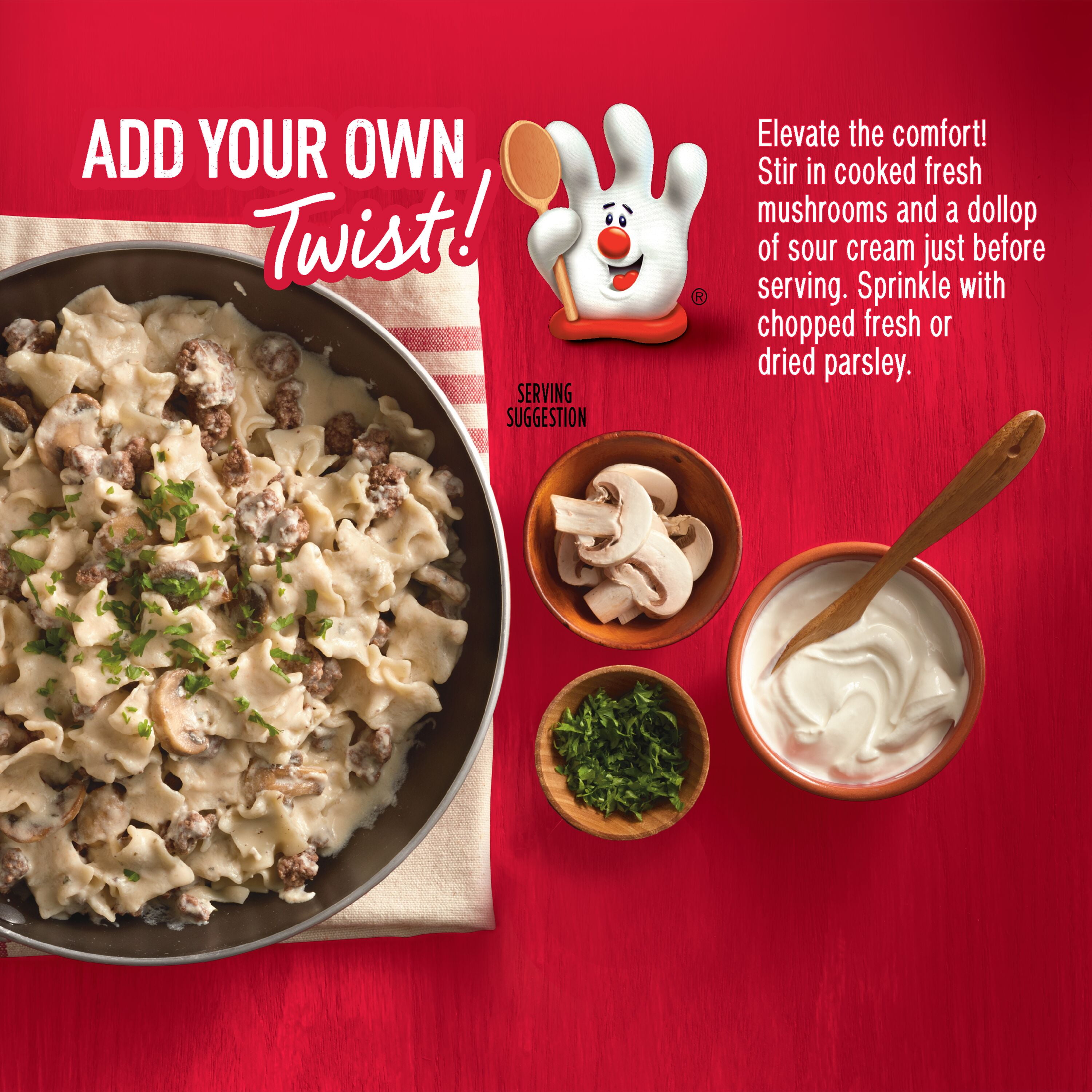 (6 pack) Hamburger Helper Pasta Stroganoff, 10.2 oz Value Size Box